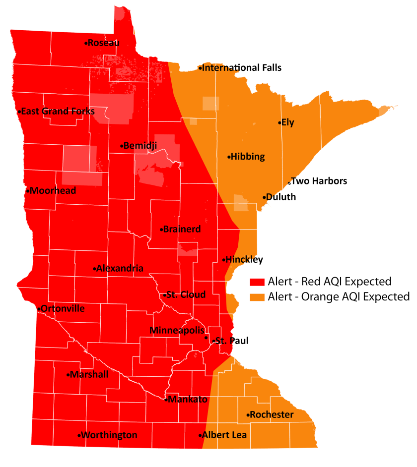 Air quality alert