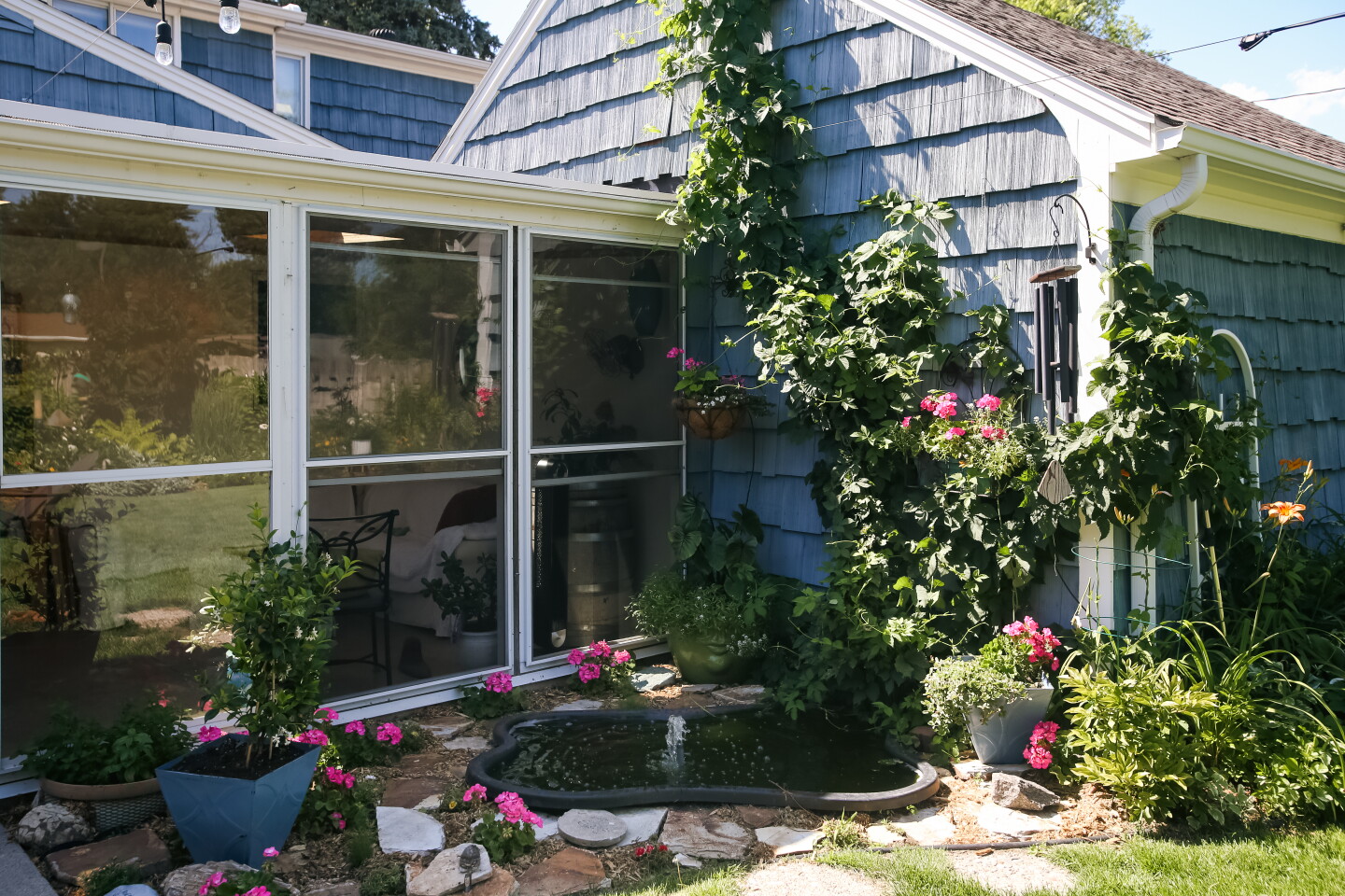 Alyssa Miller moved into her historic South Fargo home in 2000 and expanded the garden that started with just one plant.