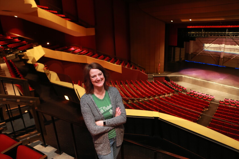 Puttin' on the Fritz Chester Fritz Performing Arts Center looks for a