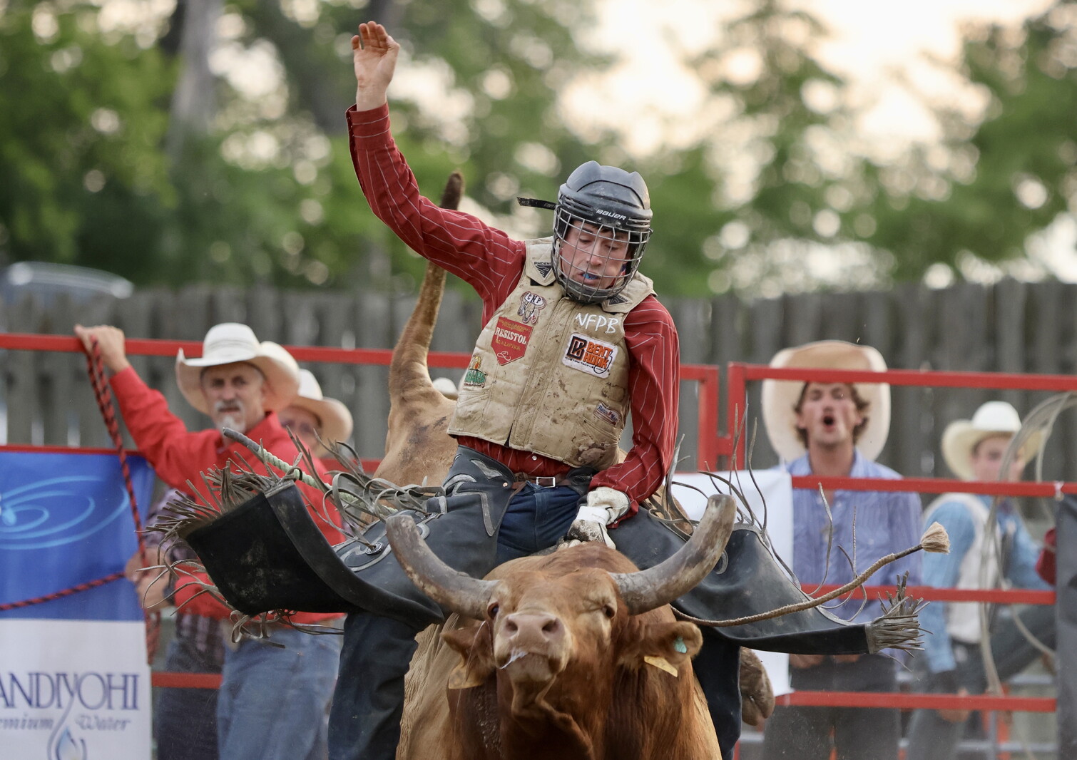 Bull Riding: A good showing at the Kandiyohi County Fairgrounds