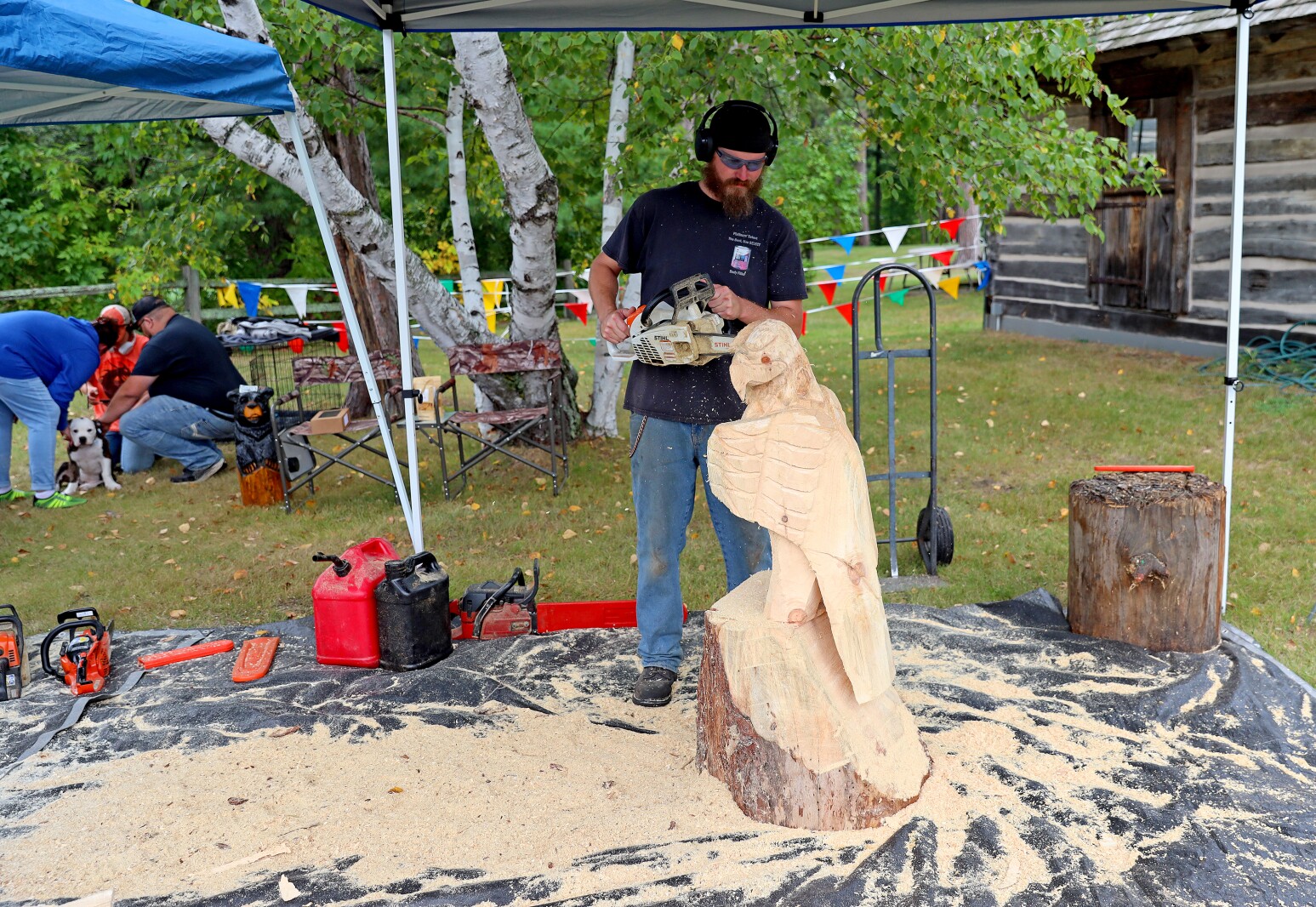 People enjoy the 47th annual Nisswa Fall Festival on Saturday, Sept. 17, 2022.