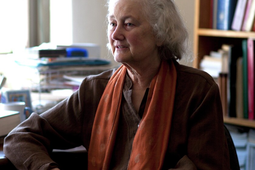 UND's Sandra Donaldson, feminist and 'love poetry' scholar, calling it(00)
