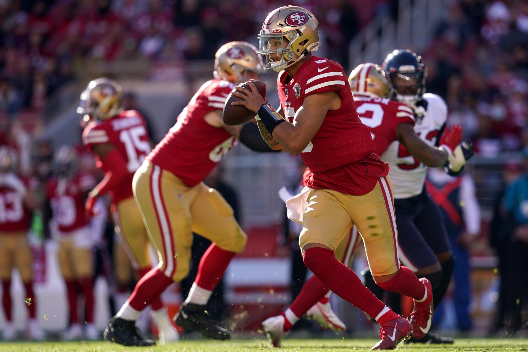 49ers� focus turns to former NDSU quarterback Trey Lance 49ers� focus turns to former NDSU quarterback Trey Lance