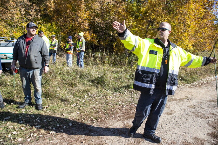 PHOTOS: Agencies conduct search and rescue training at Sibley State ...