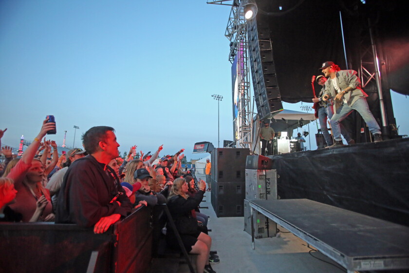 Tyler Hubbard Rodeo Tyler Hubbard entertained the crowd with solo material as well as ...
