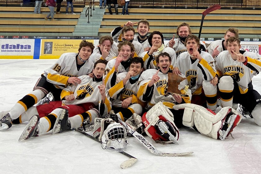 Your Sports Duluth’s Junior Gold boys’ hockey places 2nd in tournament
