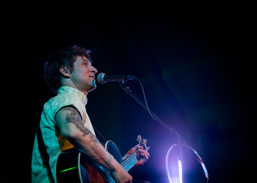 Chris Koza performing