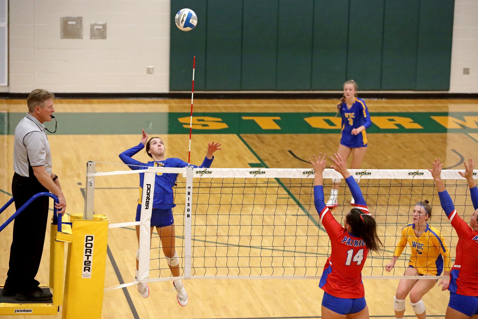 Pequot Lakes vs Wadena-Deer Creek Volleyball on Thursday, Nov. 3, 2022, in Sauk Rapids.