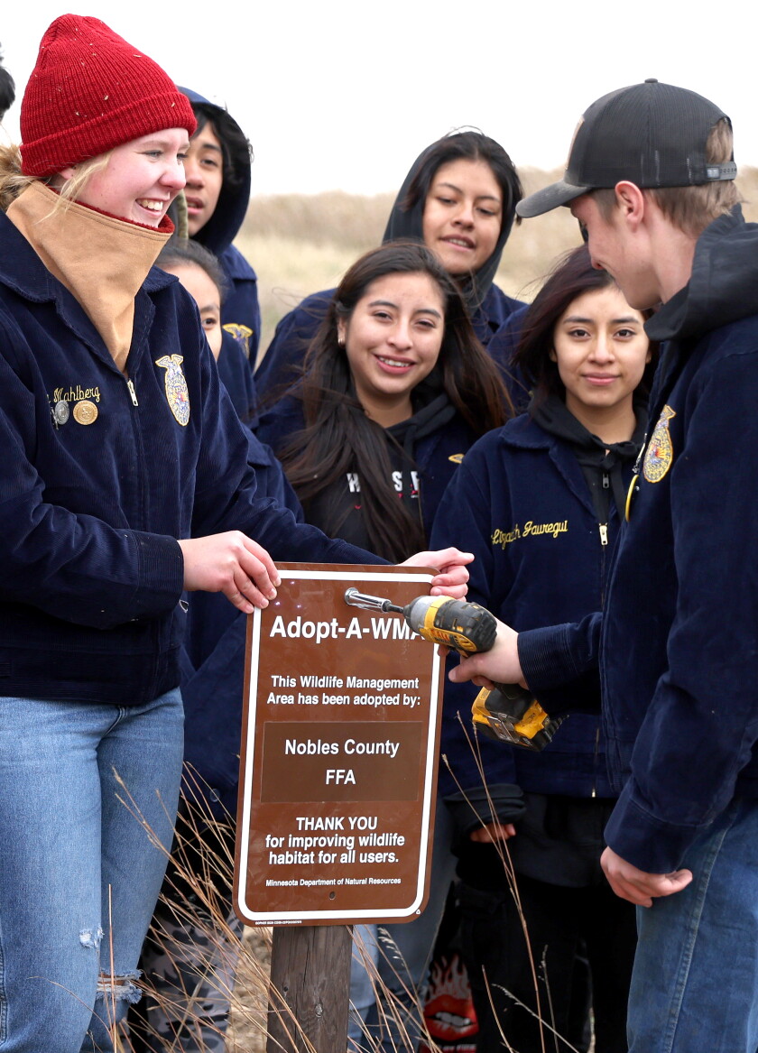 Ransom Ridge GALLERY: Worthington FFA Chapter celebrates Adopt-A-WMA - The Globe ...