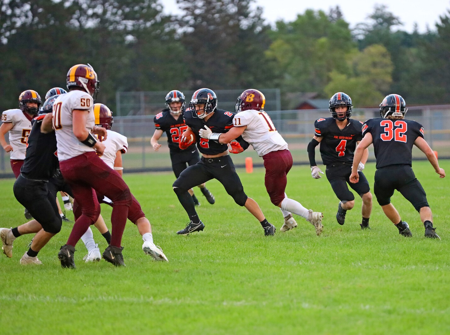 PRB football vs Bagley