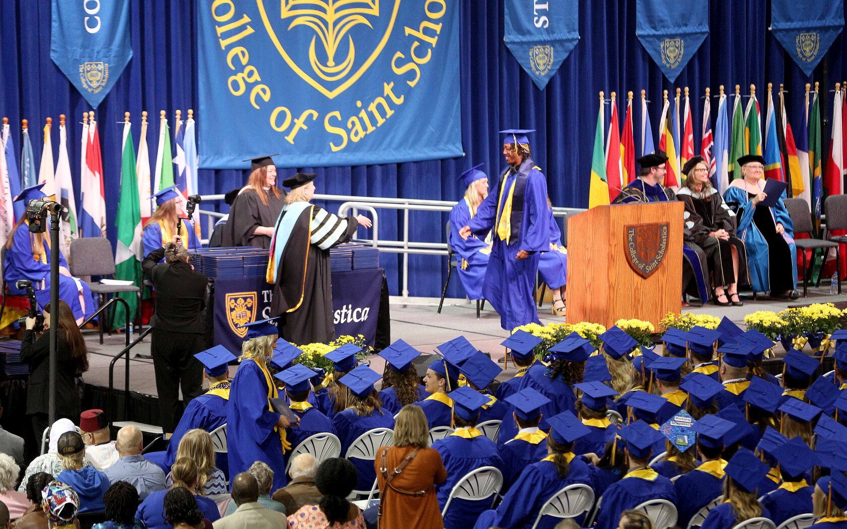 Photos St. Scholastica undergrads celebrate graduation Duluth News