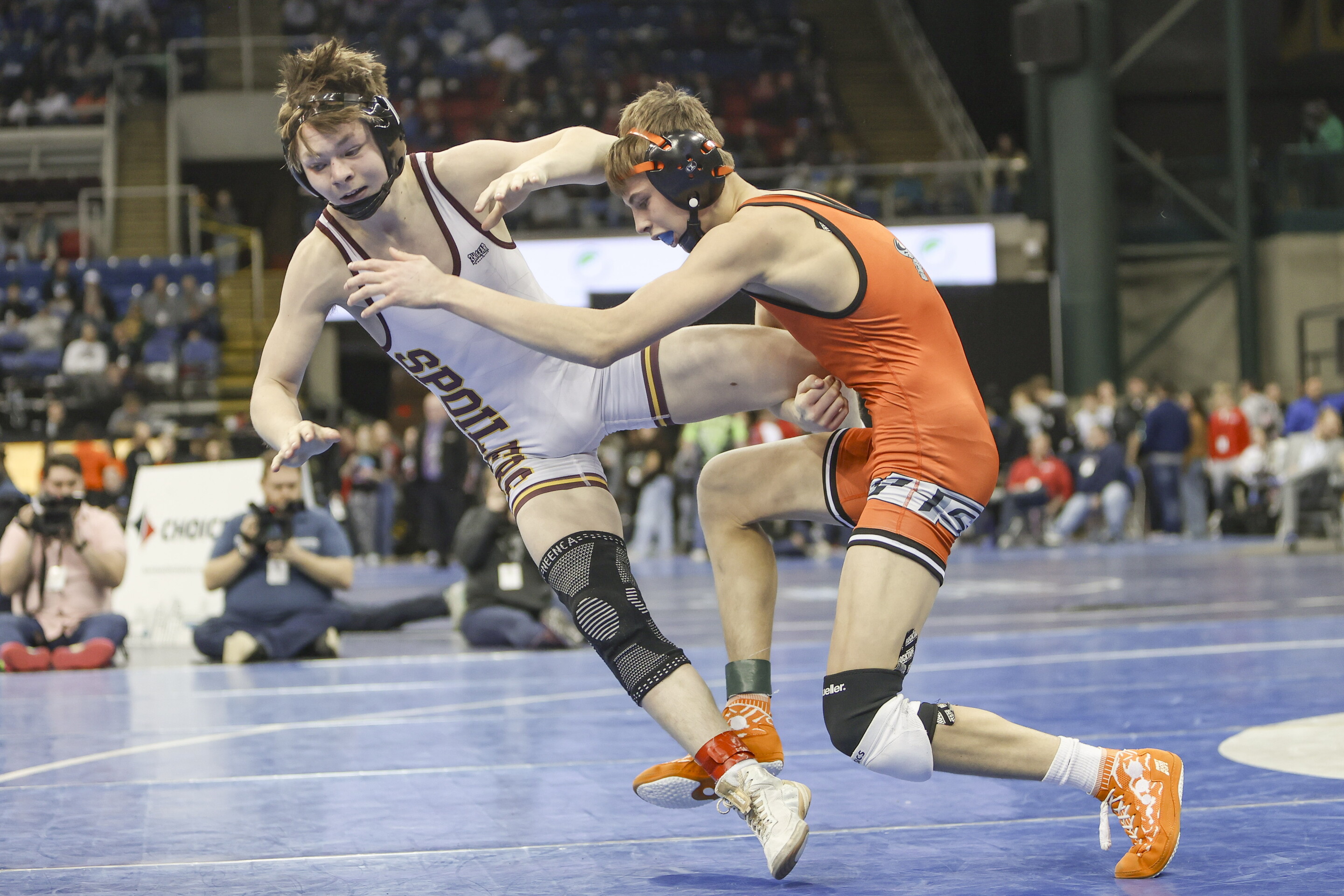 Wayne Rood Photos: Championship match scenes from Day 2 at the North Dakota state ...