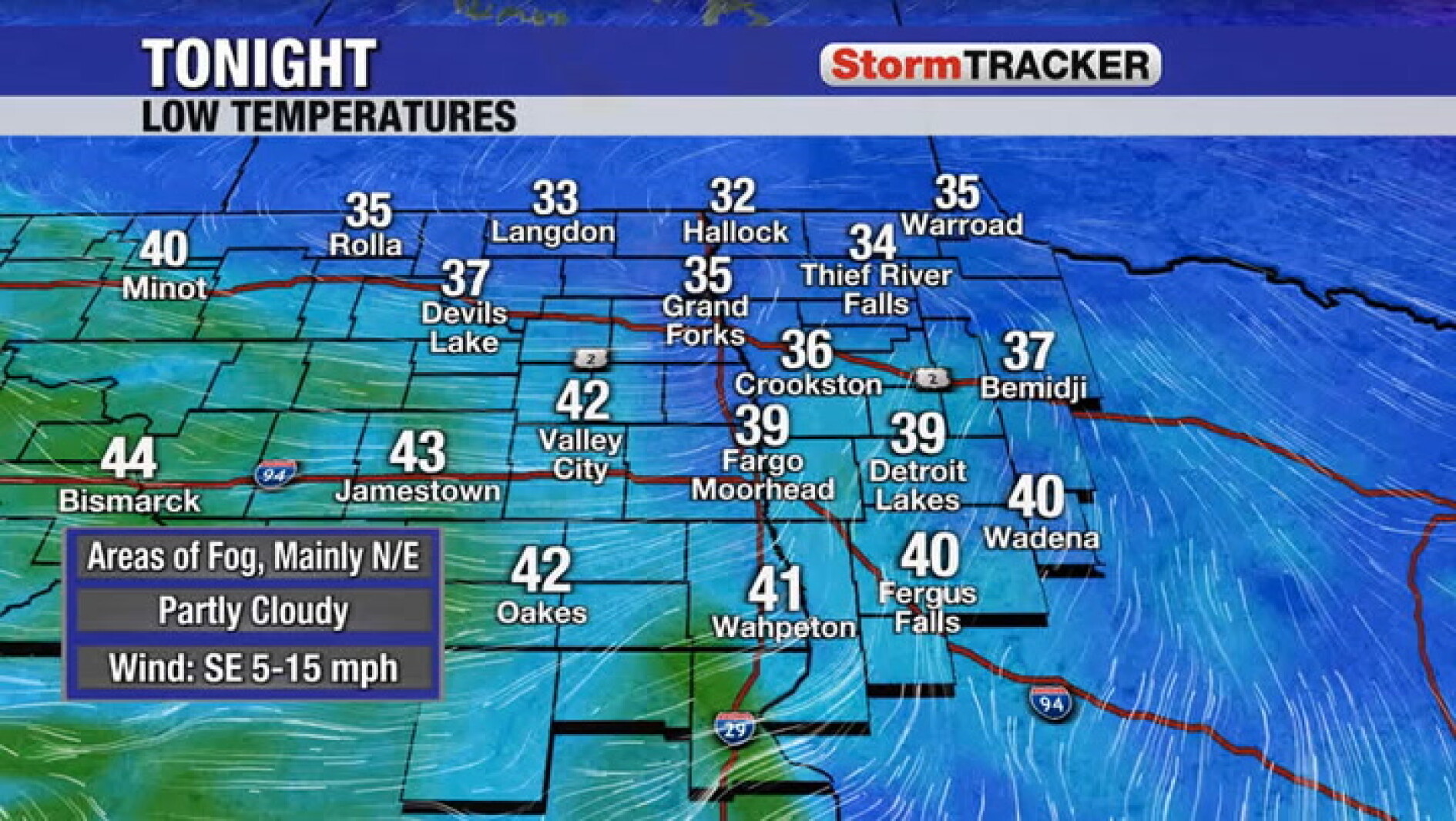 Tracking a mild night and afternoon tomorrow before cooling down ...
