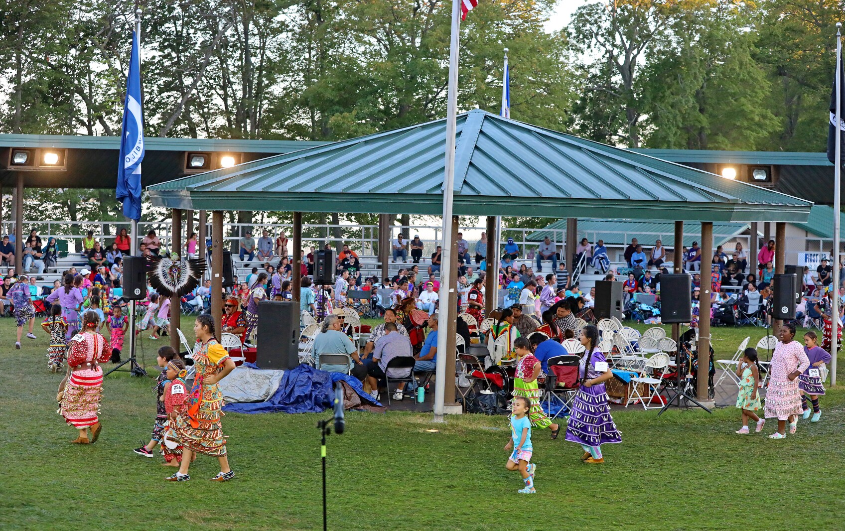 The Mille Lacs Band of Ojibwe hosts their 56th annual Traditional Powwow at Iskigamizigan Powwow Grounds near Onamia.
