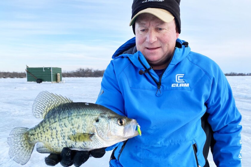 Mike Frisch: Deep-water crappies provide mid-winter action - Alexandria  Echo Press