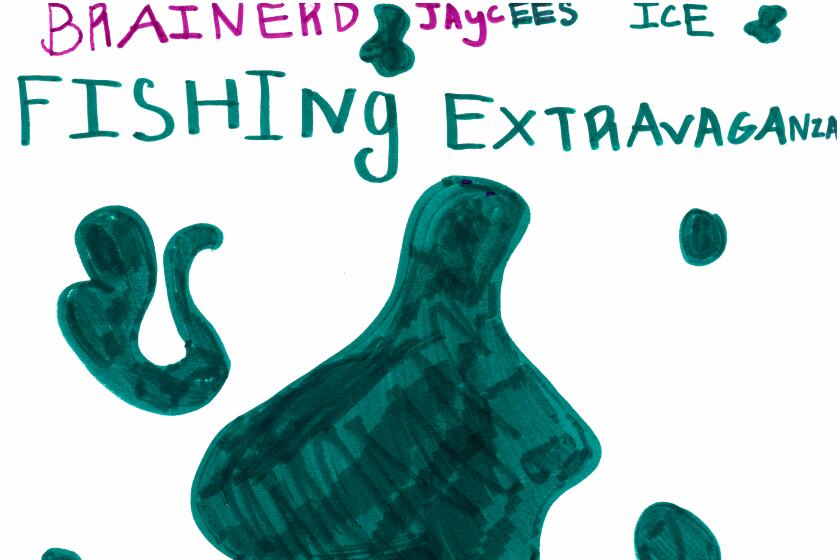 Brainerd Jaycees Ice Fishing Extravaganza weather drawing.