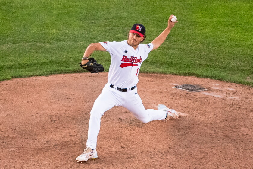 Cade Samuelson Baseball After three-year break from baseball, former UJ quarterback, pitcher ...