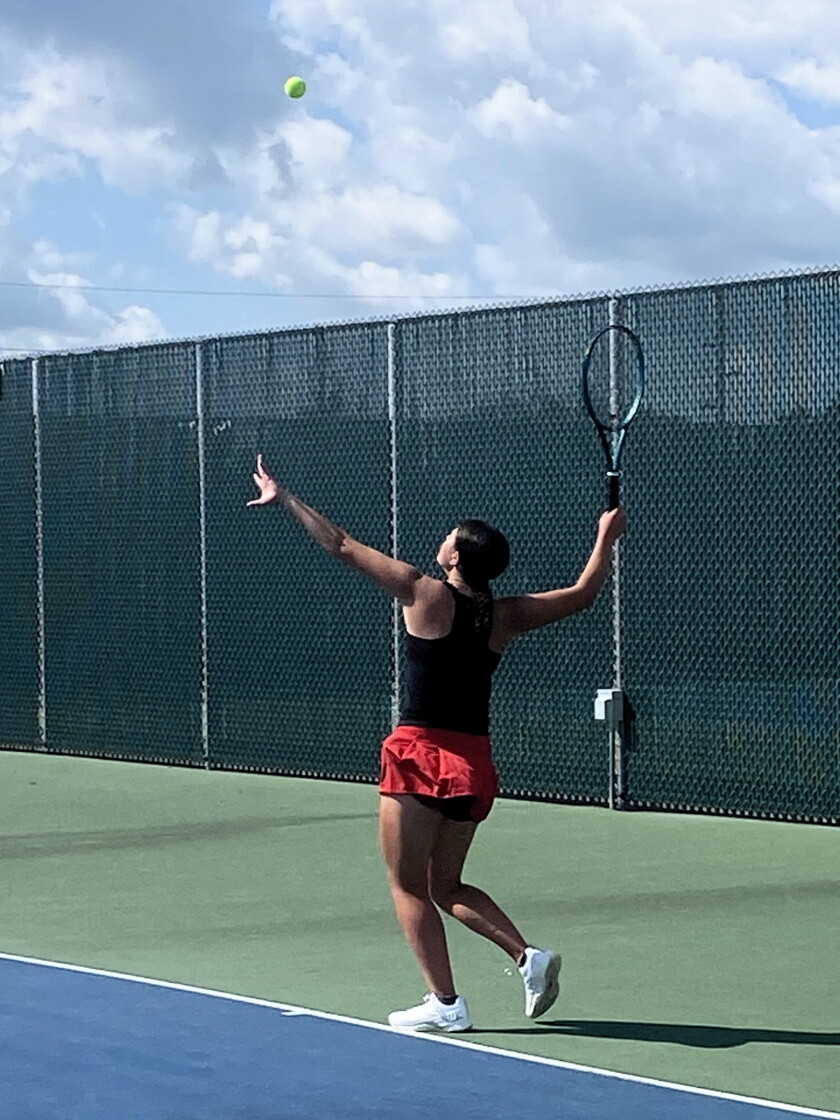 Addison Stevenson Girls Tennis: Alexandria Cardinals wrap up week with three wins at home ...