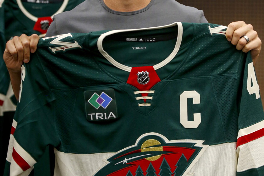 Tria Rink Wild hop into world of jersey sponsorship, adding TRIA logo to uniforms ...