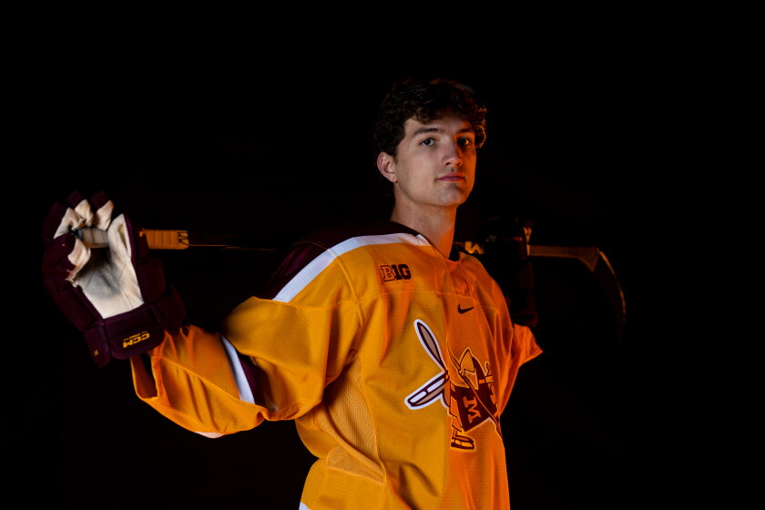 Max Rudal St. Cloud's Max Rud reflects on playing for Motzko - St. Cloud news ...