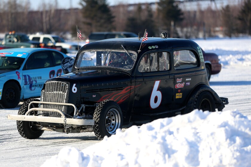 Auto Racing: Ice racers leave NASCAR drivers out in the cold - Duluth ...