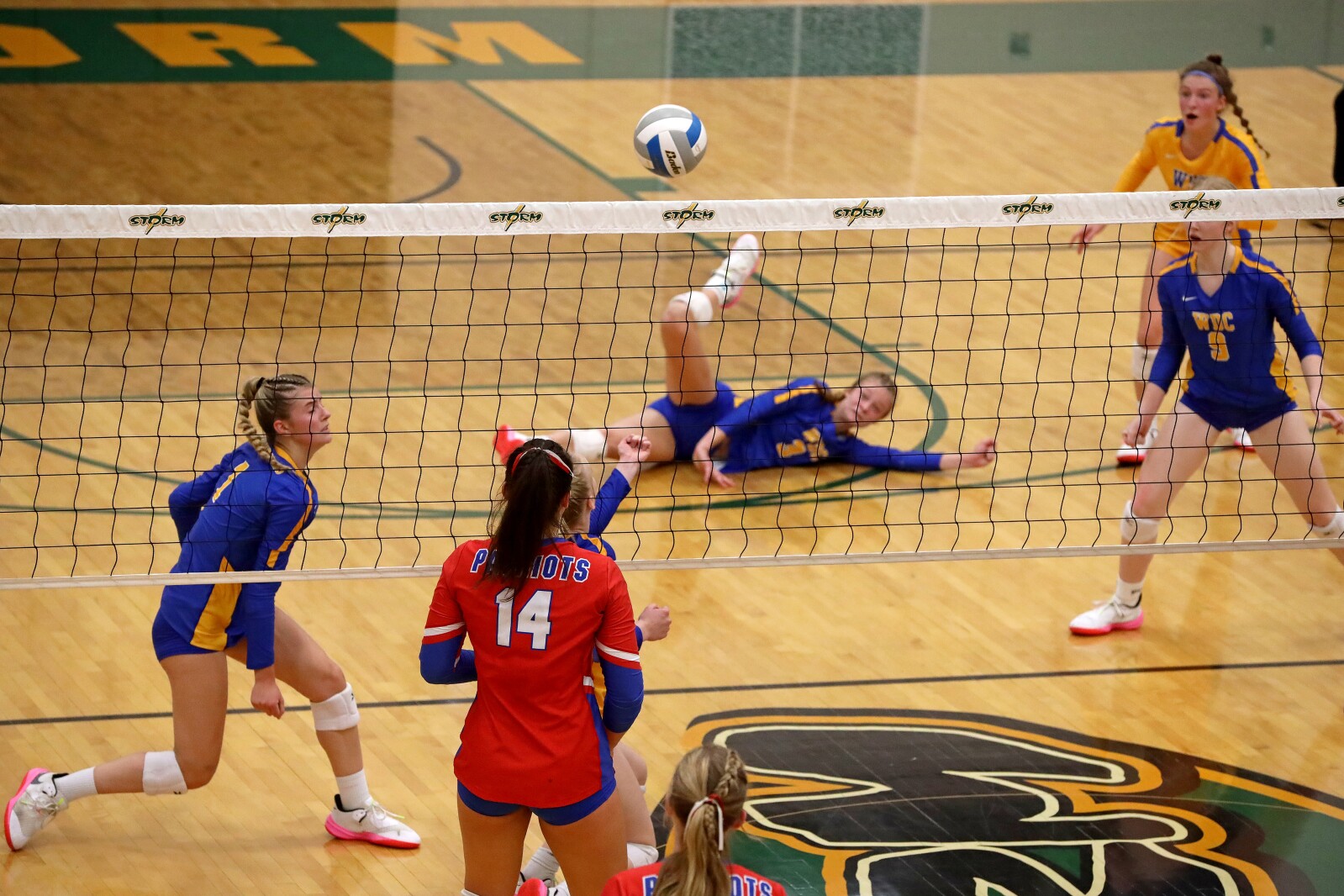 Pequot Lakes vs Wadena-Deer Creek Volleyball on Thursday, Nov. 3, 2022, in Sauk Rapids.