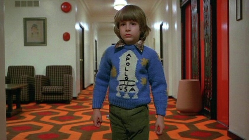 Danny wears an Apollo 11 sweater in "The Shining"
