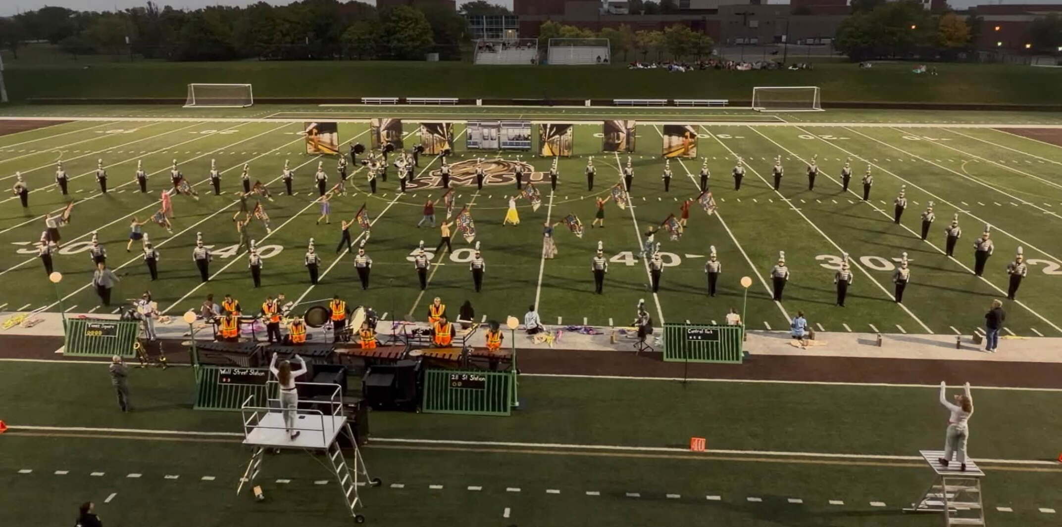Mitchell High School marching band takes full competition show on the ...