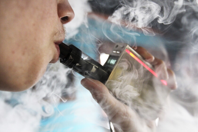 President Trump is poised to unveil his e-cigarette ban. Opponents hope it's not a total crackdown President Trump is poised to unveil his e-cigarette ban. Opponents hope it's not a total crackdown