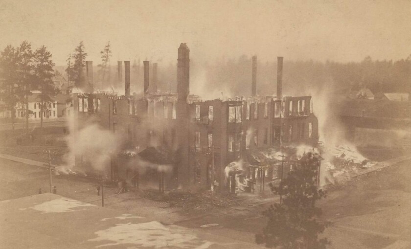 Villard Hotel fire