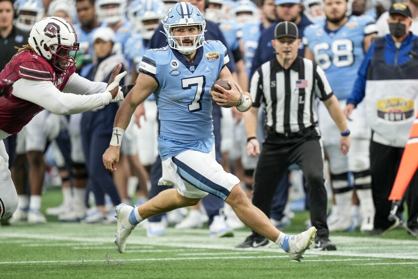 NCAA Football: Duke's Mayo Bowl-South Carolina at North Carolina