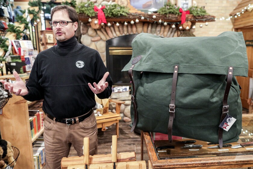 Tom Sega of Duluth Pack file