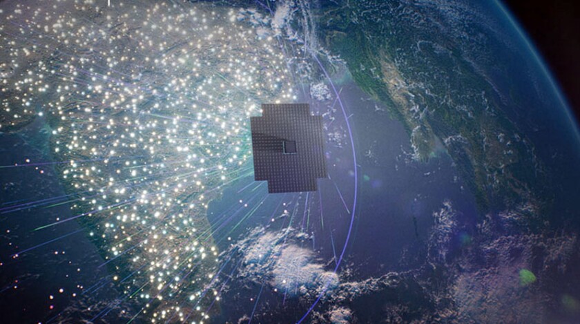 BlueWalker 3 in orbit