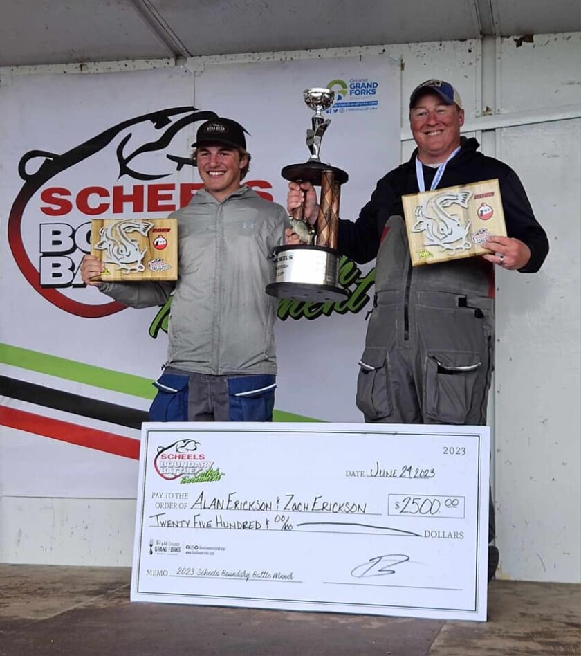 Grand Forks father-son duo wins Scheels Boundary Battle Catfish ...