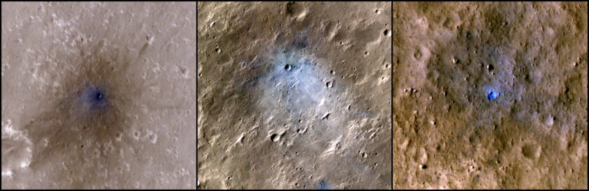 Mars three impacts
