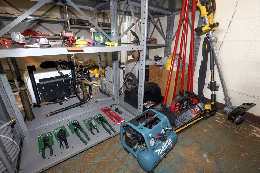 One Roof Community Housing tool lending library.