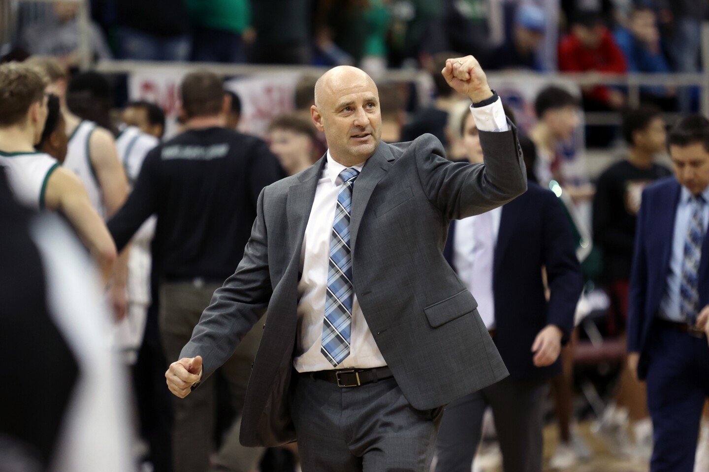 Photos: Semifinal scenes from North Dakota 2A girls and boys state ...