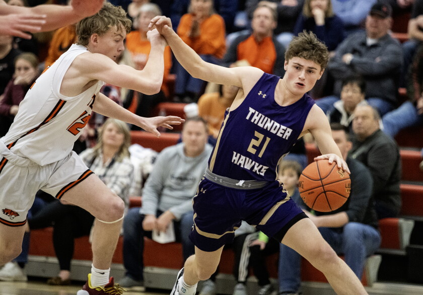 Boys basketball Morris/CA Tigers pull off the surprise West Central