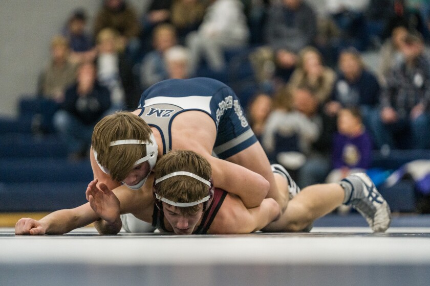 Zumbrota-Mazeppa, Pine Island wrestling