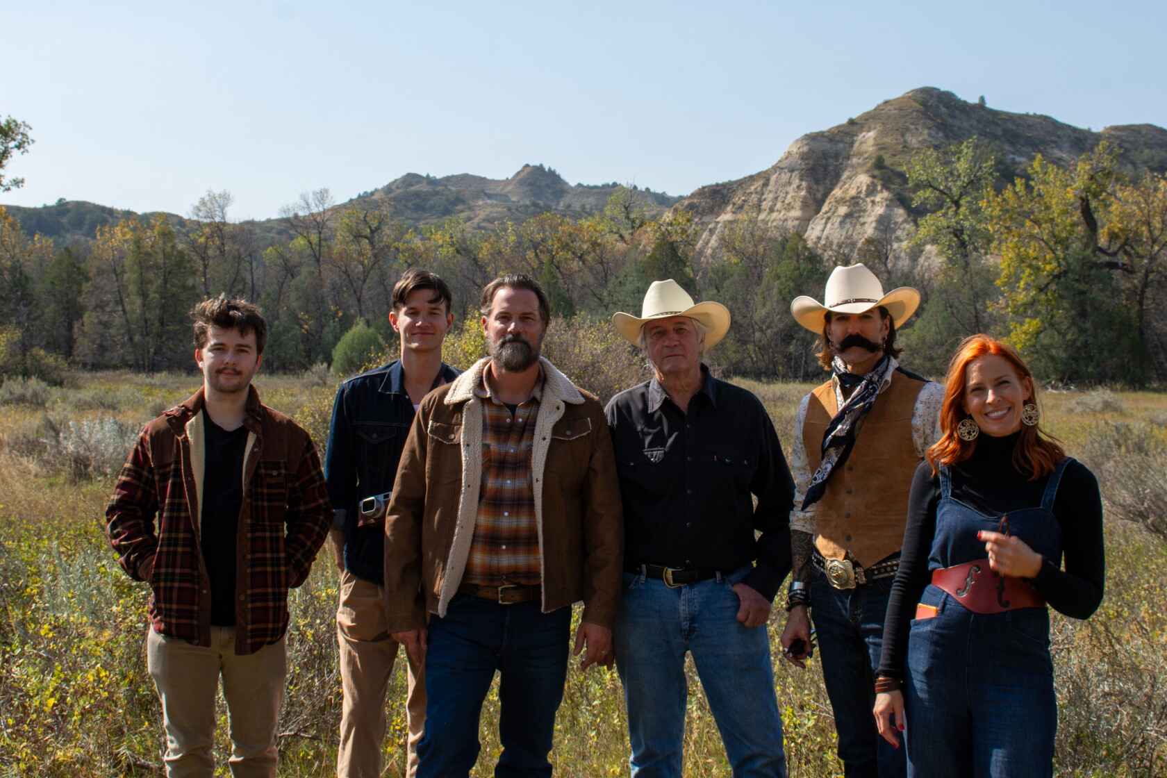 Elkhorn Ranch Images Cast of “Elkhorn” visit the real-life location of Roosevelt’s ranch ...