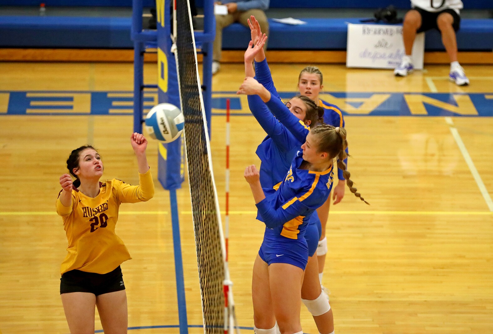 Wadena-Deer Creek vs Pillager volleyball on Thursday, Oct. 27, 2022, in Wadena.