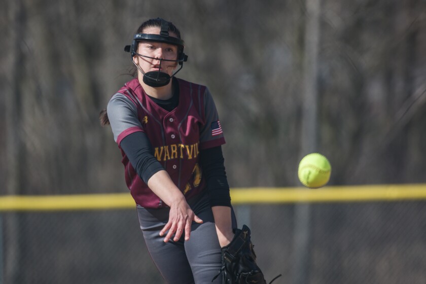 Lourdes, Stewartville softball