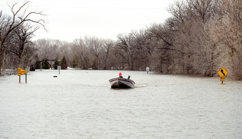 Oakport Township boater