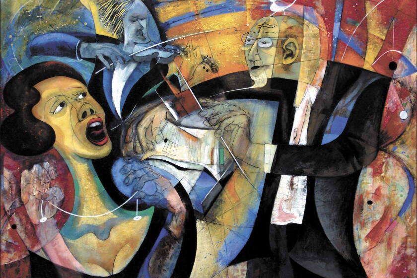 Mark Rourke Artist Rourke's 53rd Midwestern exhibition looks at American songbook ...