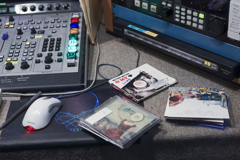 college students run a radio show