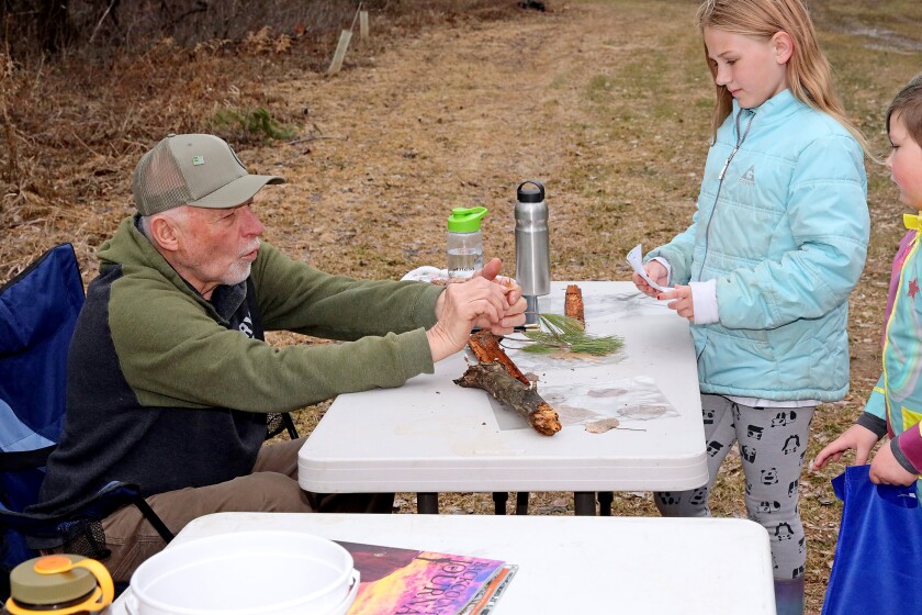 People enjoy nature-based activities during the Earth Day Community Fair Saturday, April 23, 2022, at Rotary Riverside Park in Brainerd.