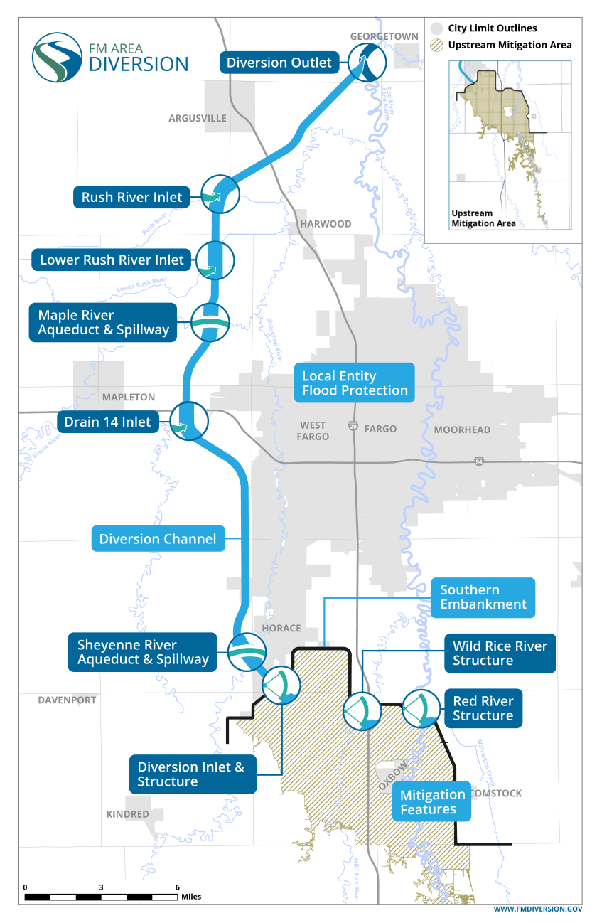 Diversion greenway provides 'generational opportunity' to expand outdoor  recreation in Cass County - InForum