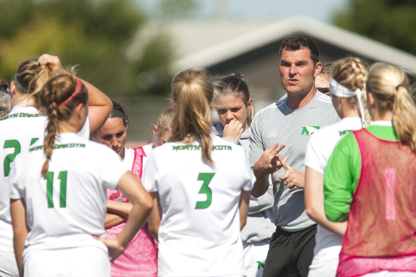 UND soccer’s Chris Logan says Title IX complaint cost him a