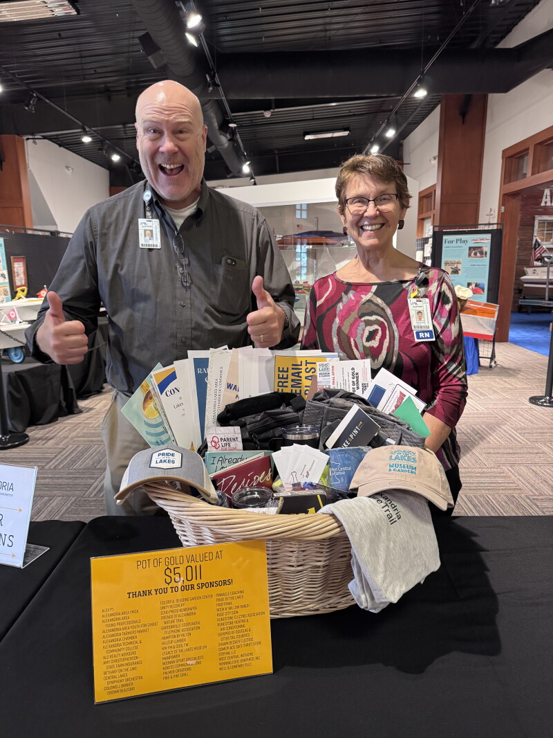 Alexandria Clinic wins Pot of Gold at Wake Up Alexandria event