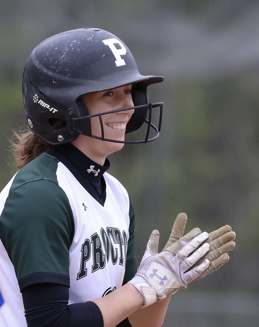Prep softball: Proctor 'clicking' heading into state tournament ...